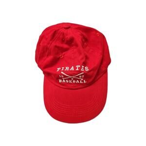 Pittsburgh Pirates Strapback Baseball Adjustable Hat Cap Men MLB Red White 1887